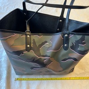 Coach Camouflage Tote